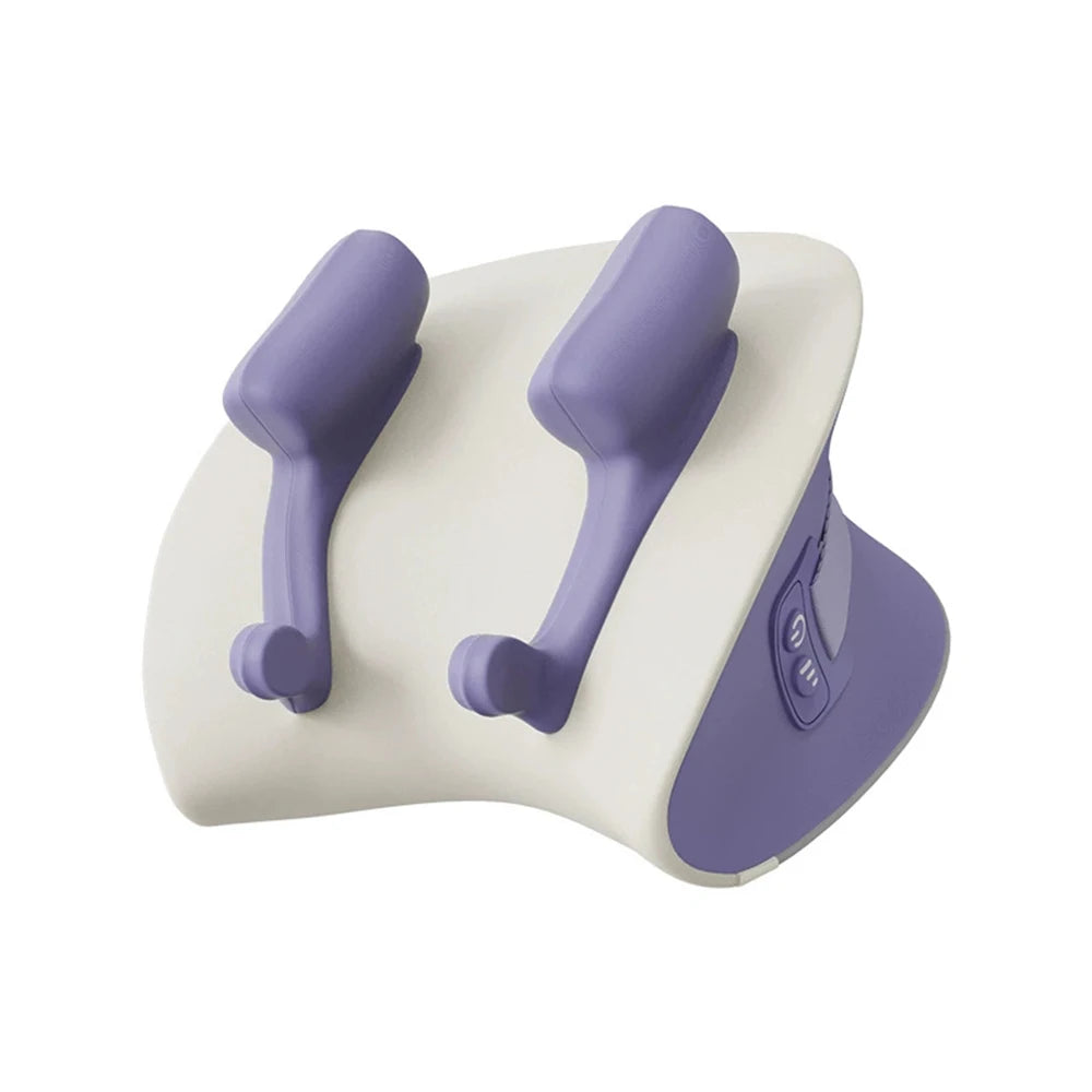 Foreverlily Electric Neck And Shoulder Massage Pillow Neck Cervical Back Waist Kneading Massager Cushion Trapezius masajeador