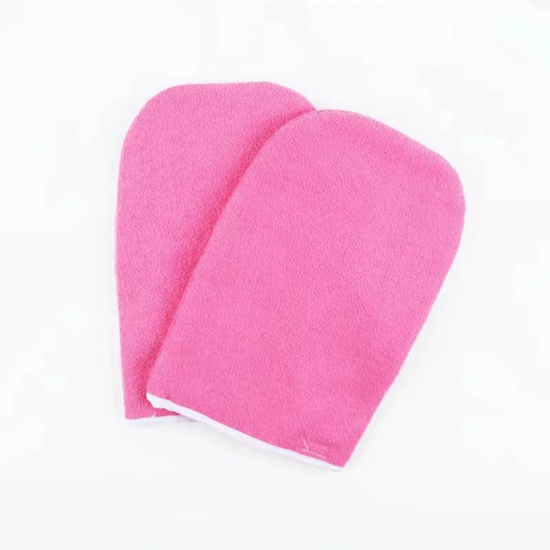 Jecaliz Nail Paraffin Wax Hands Feet Mitts Infrared Therapy SPA Machine Cotton Glove Skin Care Heat Wax Mitten Nail Art Tools