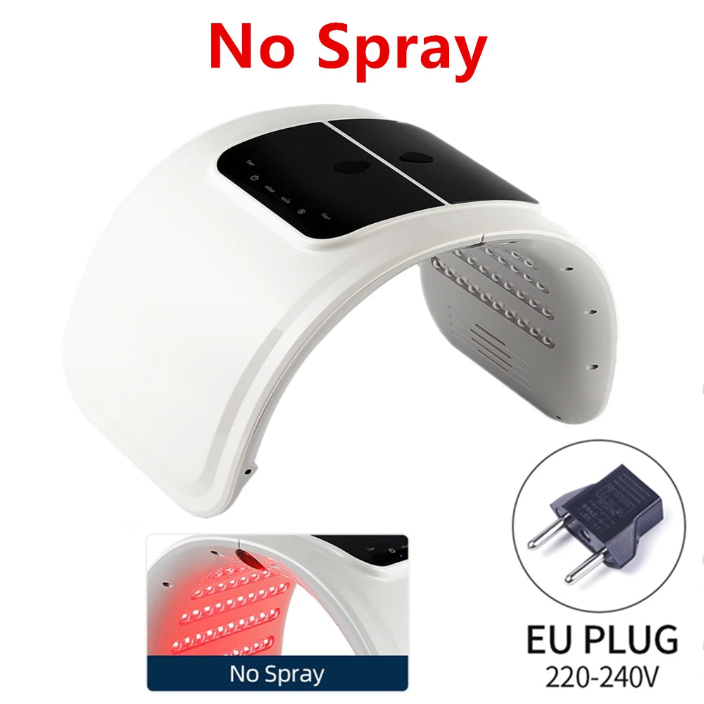 Skin Hydrating Sprayer LED Mask Facial Machine Nano Mist 7 Colors LED Photon Machine Face&Body Salon SPA Home Use Skin Care