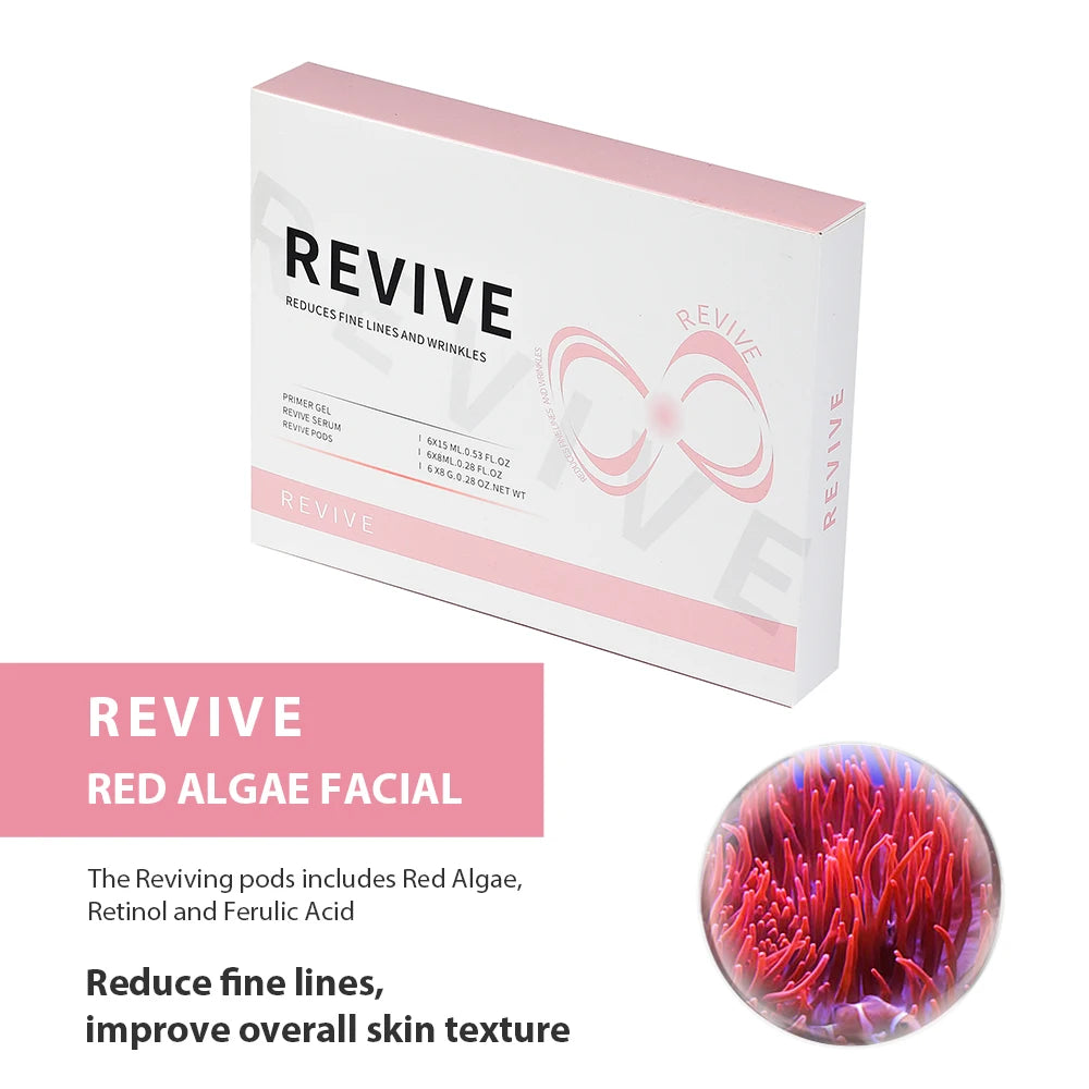 Glam Revive Hydrate Detox Illuminate kit Pods Serum Facial SPA Serum For Bubble Beauty Machine Facial Aqua CO2 Serum Gels