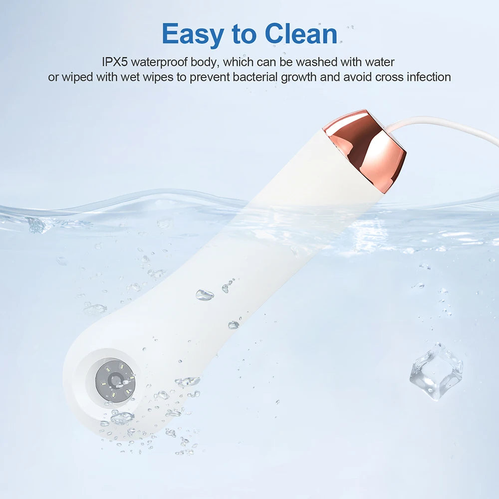 Portable Hair Follicle Scalp Detector 4X Magnifying Pore Magnifier Facial Skin Tester Analyzer Hair Scalp Diagnostic Machine
